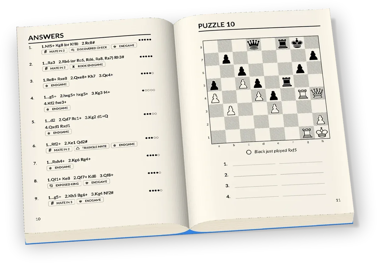 Pocket Chess Puzzles: Endgames, open